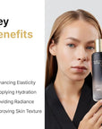 Farmstay Black Snail & Peptide 9 Perfect Toner, Snail Mucin Toner for Elastic & Glow Skin, Moisturizing & Anti-Aging, Smooths & Refine Skin Texutre, Korean Skin Care, for Women & Men, 4.05 Fl. Oz
