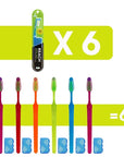 Reach Crystal Clean Toothbrush Soft Bristles 1 Count, (Pack of 6)