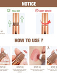 MEICOLY Contour Beauty Wand,Liquid Blush Stick Bronzer Cream