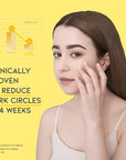Dark circle remover eye serum,