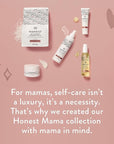 The Honest Company Honest Mama Glow On Body Cream | Hydrates, Firms, + Tightens Skin | Shea Butter, Avocado Oil, Vitamin E | 6 oz