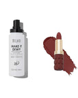 Milani Color Fetish Matte Lipstick (Passion) & Milani Make It Dewy Setting Spray 3 in 1- Hydrate + Illuminate + Set (2.03 Fl. Oz.) Makeup Finishing Spray