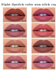 Longwear Liquid Lip Liner, Matte Lip Tint Stain Marker Pen, 2 in1 Liquid Lipstick & Lip Liner Pencil, Long Lasting Waterproof Lip gloss for Women, Fuller Lips Makeup (04(Rose Pink))