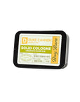 Duke Cannon Supply Co. Solid Cologne for Men Bay Rum (Citrus Musk, Cedarwood, Island Spice) - Concentrated Balm, Travel-Friendly Convenient Tin, 1.5 oz