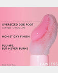 Women's Forget The Filler Lip Plumper Line Gloss, Velvet Daisy, Pink, 0.11 Ounce