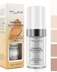 Color Changing Foundation, 2 Pack, Liquid, Moisturizing, Sunscreen, 30ml
