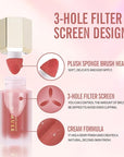 KIMUSE Soft Cream Blush Makeup, Liquid Blush for Dewy Finish