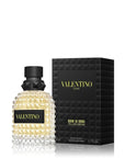 Valentino Uomo Born in Roma Yellow Dream Eau De Toilette Spray for Men, 1.7 Ounce