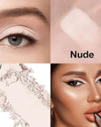 AMY'S DIARY White Black Pink Matte Eyeshadow Palette 3 pics set – Long-Lasting & Highly Pigmented, Vegan & Cruelty-Free