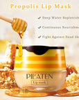 Lip Plumper Lip Mask Set, Bee Exfoliator