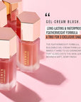 KIMUSE Soft Cream Blush Makeup, Liquid Blush for Dewy Finish