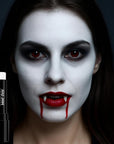 BOBISUKA White Face Paint Stick for Halloween, Sports, Cosplay – Non-Toxic Body Paint Stick for Skeleton Clown Ghost Makeup – Great for Eye Black, SFX & Costume Looks