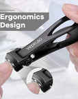 Toenail Clippers & Nail Clippers Set for Seniors - Heavy-Duty Long Handled Toenail Clippers for Thick Toenails, Men & Women | Hygienic Manicure Set | Gift Idea