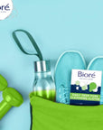 Bioré Daily Make Up Removing Cloths, Facial Cleansing Wipes with Dirt-grabbing Fibers for Deep Pore Cleansing without Oily Residue, 60 Count