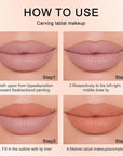 12 Colors lip liner pencils, Modern Classic Lip Liner, Lip Liner Pigmented Vegan Matte, Lasting Finish Lip Liner, Luxurious Creamy Long Lasting Lip Liner, Prevents Feathering and Fading, (07)