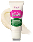 CKD Retino Collagen Gua Sha Neck Cream - Firming Cream for Neck and Jawline Tightening, Lifting, and Wrinkle Reduction with Stainless Steel Roller. Korean Skin Care,1.69 fl oz.
