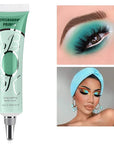 MAEPEOR Matte Eyeshadow Primer 6 Colors Prevent Oily Lids and Creasing Eye Primer Base Long-lasting Waterproof & Smudgeproof Eye Base Makeup for All Shadows (4 Mint Green)