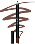 ISMINE One Brown Lip Liner, Professional Matte Lip Pencil Waterproof Long Lasting Smooth Natural Lip Liner (#08)
