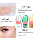 Glitter Powder Highlighter Makeup, Body Brightens the Natural Gold Color)