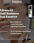 COSRX Niacinamide 5% + Snail Mucin aging