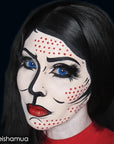 Mehron Makeup Fantasy FX Cream | Water Based Halloween Makeup | White Face & Body Paint For Adults 1 fl oz (30ml)