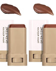 Beauty Balm Serum Boosted Skin Tint, Foundation Stick, Tinted Moisturizer for Face, Full Coverage Foundation, Concealer Stick for Foundation Makeup, Contour Sticks for Face Makeup, Dewy Finish (#0102)