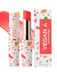 Lip Balm – Long-Lasting Hydration with Natural Color – Korean Beauty, Oasis Plant Complex, Silicone-Free, Vegan & Cruelty-Free Lip Care (005 Ruby Red)