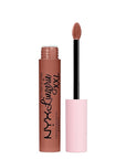 NYX PROFESSIONAL MAKEUP Lip Lingerie XXL Matte Liquid Lipstick - Candela Babe (Warm Rose Nude)