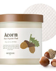 SKINFOOD Acorn Pore Peptide Toner Pad, Korean Skincare Facial Toner, Pore Tightening, Elasticity, Skin Texture Improvement, Firming Up Sagging Skin 8.81 oz (60 Pads)