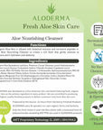 Aloderma Firming & Nourishing Facial Wash Made with Organic Aloe Vera - Moisturizing Face Wash for Dry, Aging Skin, Replenishing Aloe Vera Facial Cleanser for Women & Men - Hydrate, Rejuvenate, 4.2oz