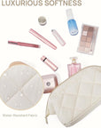 Telena puffer makeup bags for