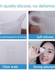 Soft silicone reusable eye wash