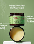 Mielle Organics Rosemary & Mint Hair Pomade for Women & Men - Conditioning Natural Hair Moisturizer to Quench the Scalp, Lock in Wave Patterns, Add Shine & Help Protect Against Dryness (5 oz)