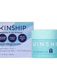 Kinship Supermello Hyaluronic Gel Cream Moisturizer – Nourish + Soothe Dry Sensitive Skin – Lightweight, Hydrating Face Lotion – Plump + Smooth – Reduce Redness – Daily Use Clean Skin Care (1.75 oz)