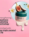 Coco & Eve Like a Virgin Hair Masque - Coconut & Fig Hair Mask for Dry Damaged hair with Shea Butter & Argan Oil for Hair Repair & Hydration | Deep Conditioning Mask Hair Treatment (212 ml)