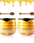 2PCS Bee Lip Balm Honey Pot