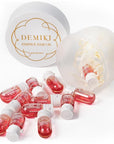 DEMIKI Hair Oil For Frizzy Hair With Coconut Oil - Hair Treatment For Dry Damaged Hair, Hair Perfume Oil For Curly Hair, Frizz Control Hair Care Products, Mini Bottles Hair Oil For Damaged Hair, 12pcs