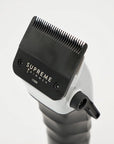 Supreme Trimmer 3-in-1 Barber Bundle | 2Spee Clipper, 2Spee Trimmer & Crunch Foil Shaver | Professional Beard Trimmer Men’s Hair Clipper Kit | White