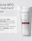 Glytone Acne BPO Treatment Gel - 5% Benzoyl Peroxide Spot Acne Treatment for Face - Cystic Breakout and Scar Medication - Non-Comedogenic Time-released Formula for Oily, Blemish-Prone Skin - 2 fl oz