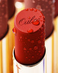 Oulac Red Lipsticks for Women, Deep Red Matte Lipstick, Full Coverage Lip Color, Satin Matte Finish, Cream Texture, Hydrating, Infused with Hyaluronic Acid, Vegan & Clean Beauty 4g SG07 Body Heat