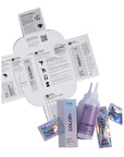 IGK Permanent Hair Dye Color Kit | 1NA Volcanic - Purest Black | 100% Gray Color Coverage + Strengthen + Shine | Ammonia Free