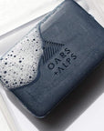 Oars + Alps Blue Charcoal Exfoliating Men's Bar Soap, Dermatologist Tested and Made with Clean Ingredients, Travel Size, 3 Pack, 6 Oz Each