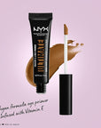 NYX PROFESSIONAL MAKEUP Ultimate Shadow & Liner Primer, Deep + Epic Ink Liner, Black (2-Pack Bundle)