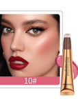 Contour Beauty Wand,Liquid Blush Wand,Face Contouring with Cushion Pink Blush