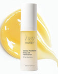 Hey Honey Good Morning Honey Silk Facial Serum | Anti-Aging Vitamin C & Hyaluronic Acid Serum for Radiant Skin Boosts Glow, Smooths Fine Lines, Strengthens Skin Barrier | 1 oz