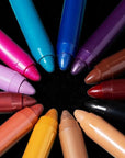 wet n wild Color Icon Cream Eyeshadow Makeup Multi-Stick Peach Born To Flirt (Pack of 2)