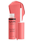 NYX PROFESSIONAL MAKEUP Butter Gloss, Non-Sticky Lip Gloss - Creme Brulee (Natural)