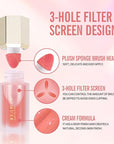 KIMUSE Soft Cream Blush Makeup, Liquid Blush for Dewy Finish