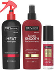 TRESemmé Expert Keratin Smooth Hair Care Set - Heat Protection Spray, Shine Serum with Marula Oil, and Thermal Leave-in Spray, Anti-Frizz Products (3 Piece Set)