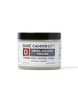 Duke Cannon Supply Co. - News Anchor Pomade, Sandalwood and Citrus Hints (4.6 oz) Natural Matte, Medium-to-Strong Hold Pomade for All Hair Types